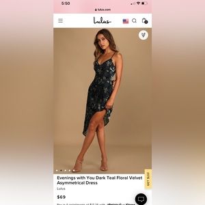 Lulus Dress- Never Worn, Tags Still Attached